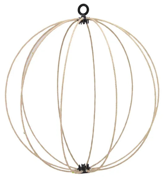 18 Inch Natural Tubing Wrap Folding Ball