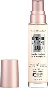 Maybelline Dream Radiant Liquid Lightweight Foundation- Alabaster