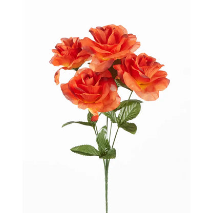 15 Inch Rust Rose Bush