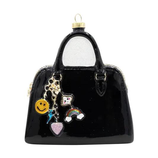 Kat & Annie Glass Purse Ornament