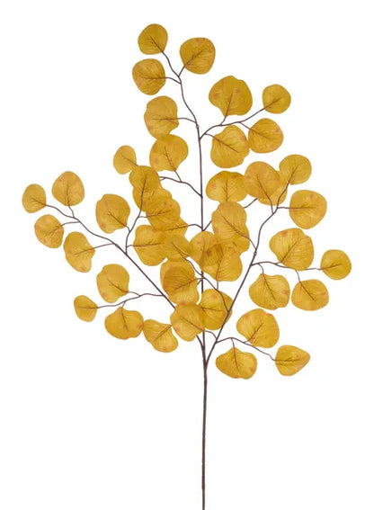 27 Inch Mustard Apple Leaf Spray