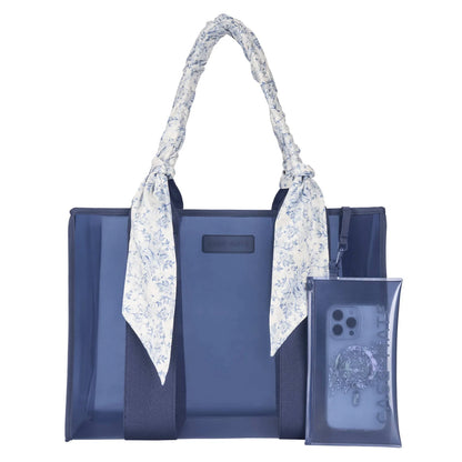 Case Mate Jelly Tote With Phone Pouch Something Navy Twilly Scarf