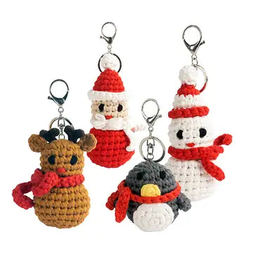 Holiday Crochet DIY Kit Four Assorted