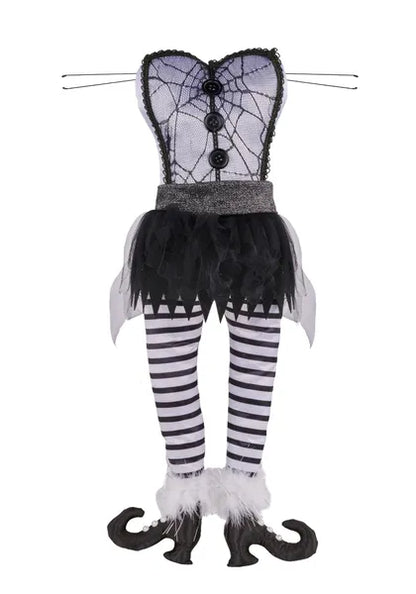 22 Inch Black And White Bride Of Frankenstein Body Decor Kit