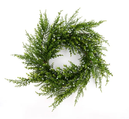 24 Inch Creeping Juniper Wreath