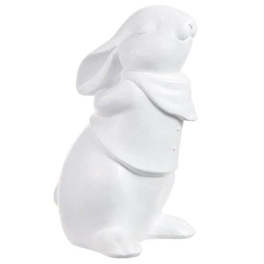 Glitter Bunny Statue