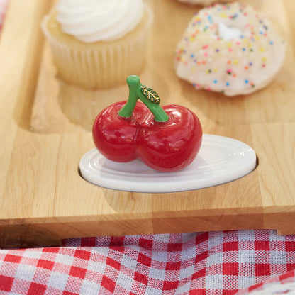 Nora Fleming Cheery Cherries Mini