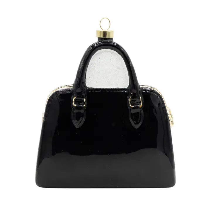 Kat & Annie Glass Purse Ornament