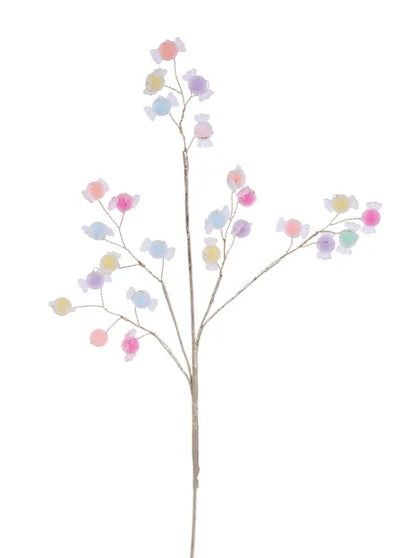 14 Inch Pink Lavender Mint Blue Yellow And Orange Acrylic Candy Spray