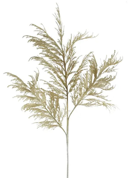 63 Inch Biege Pampas Grass Plume Spray