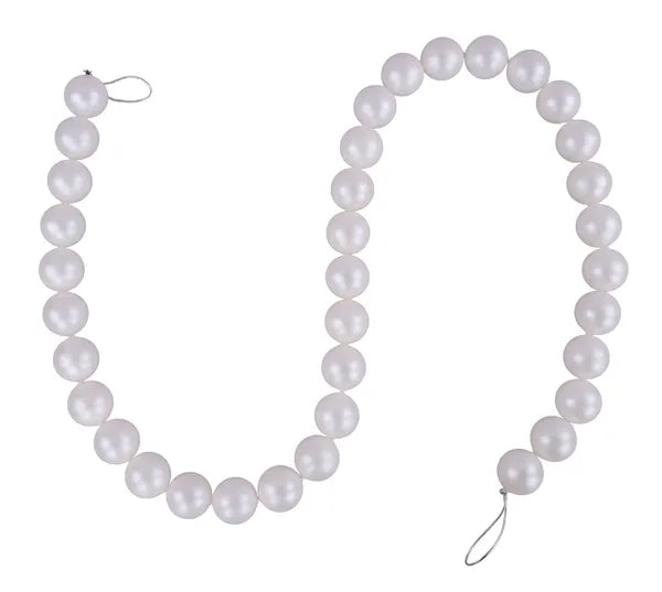 6 Foot White Pearl Garland