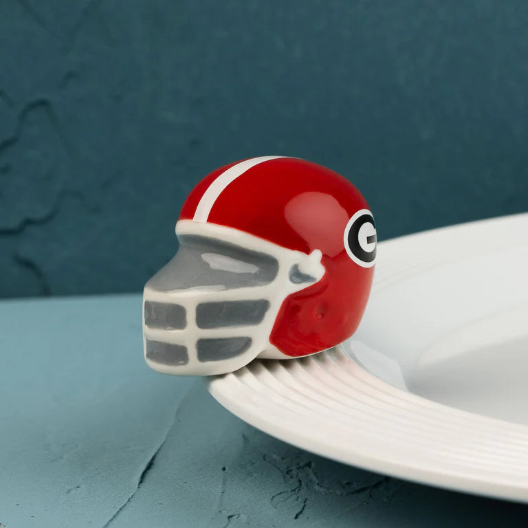Nora Fleming University Of Georgia Helmet Mini