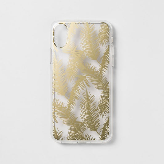 Heyday iPhone Gold Palm Branches Phone Case