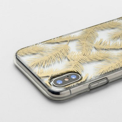 Heyday iPhone Gold Palm Branches Phone Case