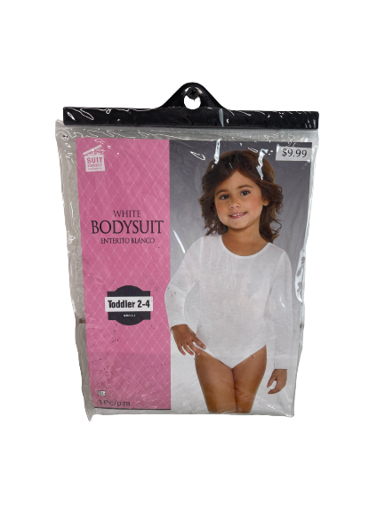 Toddler White Bodysuit