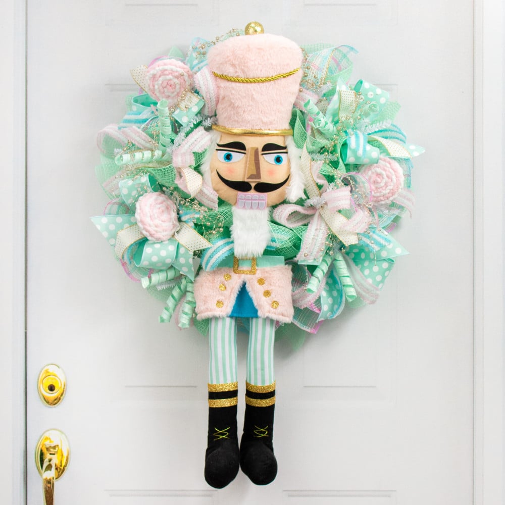 Pastel Nutcracker Wreath Kit
