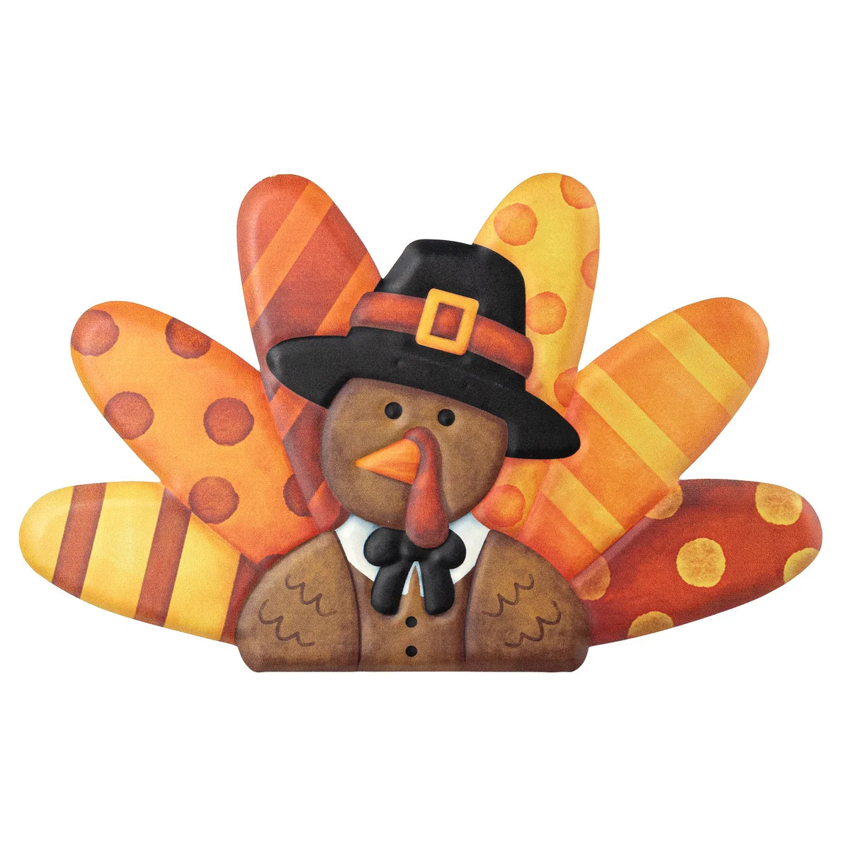 14 Inch Embossed Turkey Sign