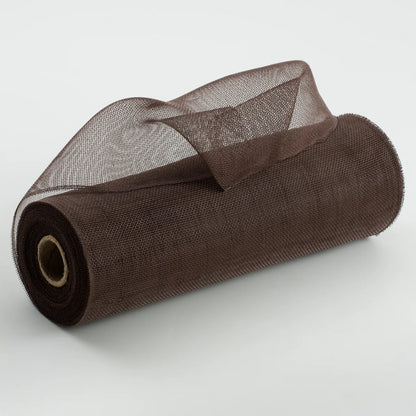 10.25 Inch By 10 Yard Chocolate Fine Weave Mesh