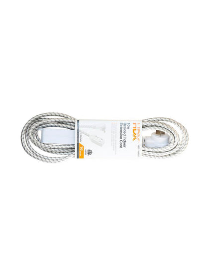 HDX 10 Foot Braided Indoor Extension Cord