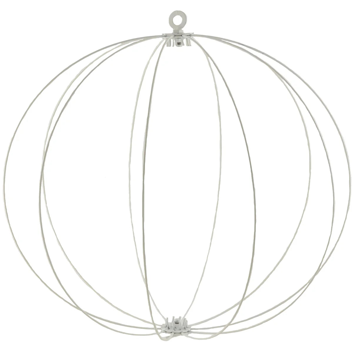 24 Inch White Tubing Wrap Folding Ball