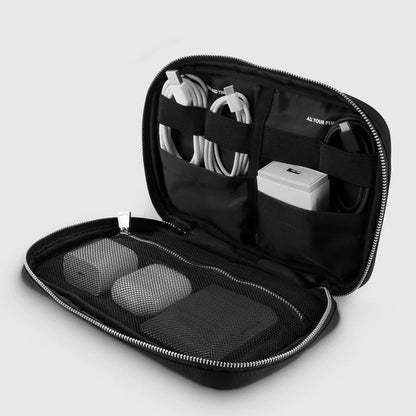 Kate Spade Nylon Tech Organizer Signature Black