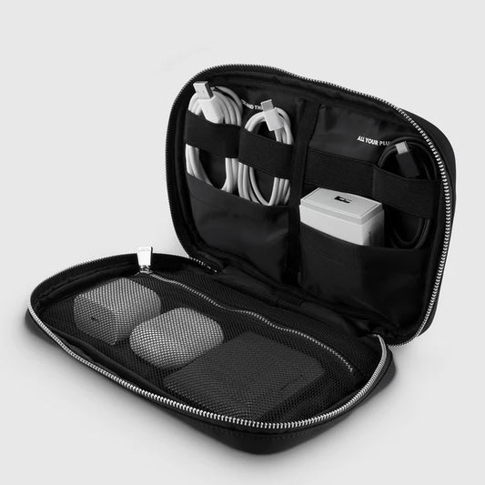 Kate Spade Nylon Tech Organizer Signature Black