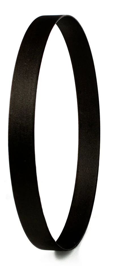 12 Inch Matte Black Metal Wreath Ring