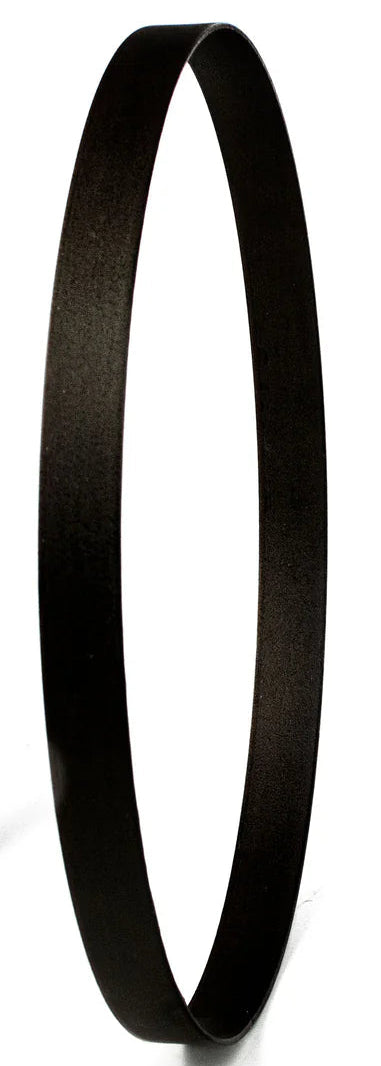 16.75 Inch Matte Black Metal Wreath Ring