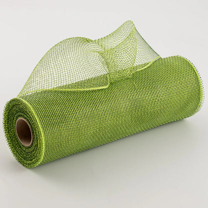 10 Inch By 10 Yard Moss Green And Apple Green Mesh