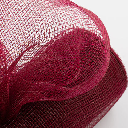 10 Inch By 10 Yard Burgundy Mesh