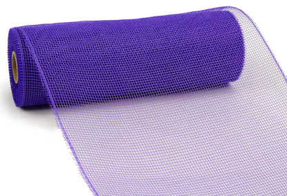 10 Inch By 10 Yards Purple Mesh