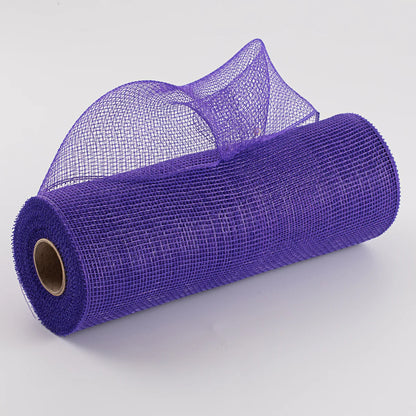 10 Inch By 10 Yards Purple Mesh