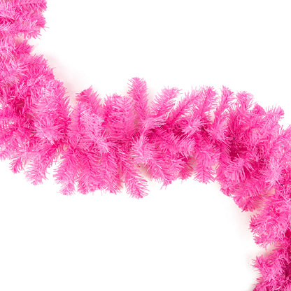 9 Foot Pink Pine Garland