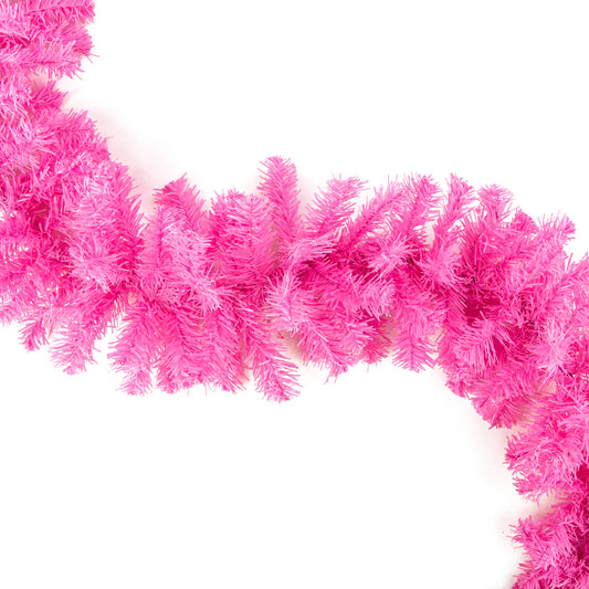 9 Foot Pink Pine Garland