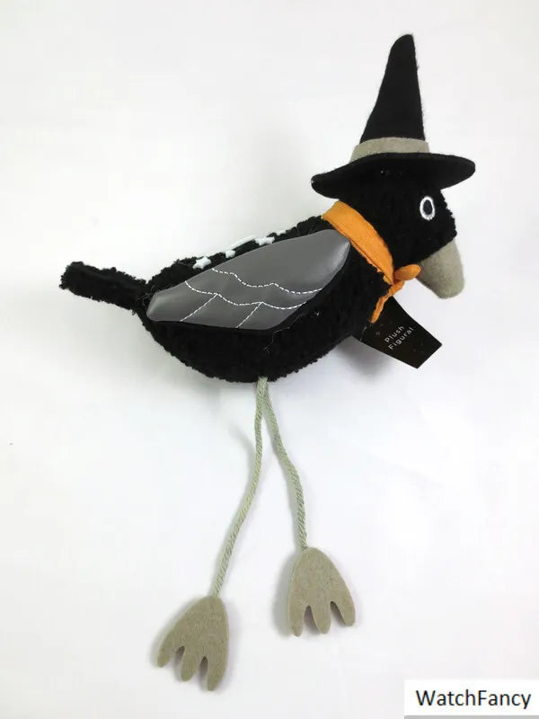 Halloween Witch Plush Bird