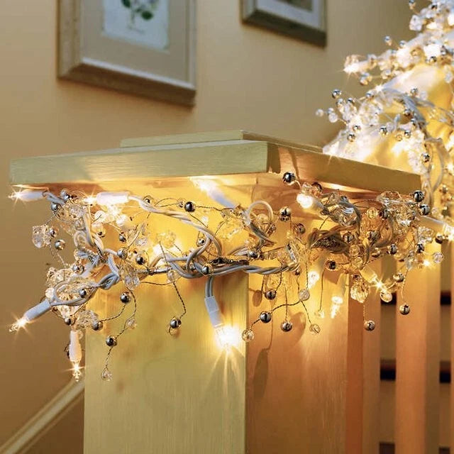 Costco 9 Foot Glitter Gem Garland