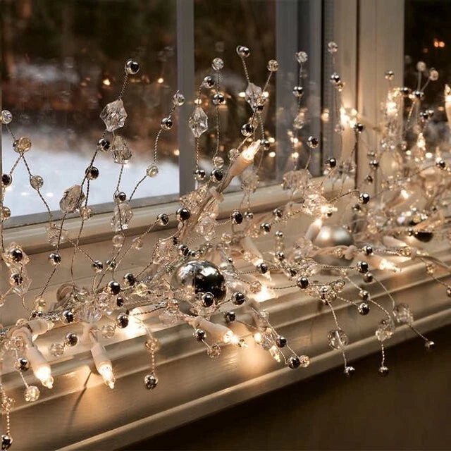 Costco 9 Foot Glitter Gem Garland