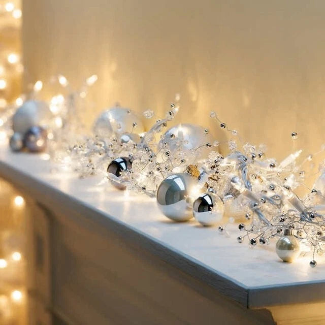 Costco 9 Foot Glitter Gem Garland
