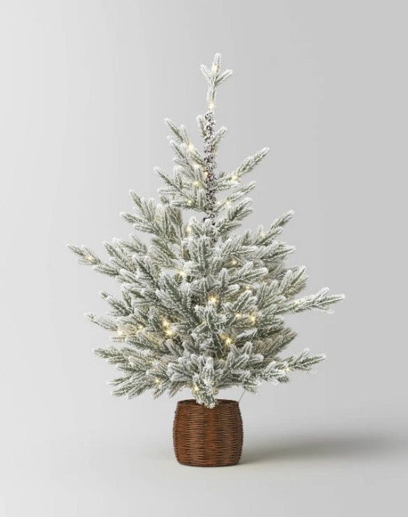 Wondershop At Target 40 Inches Potted Balsam Fir LED Pre Lit Tree Open Box