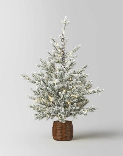 Wondershop At Target 40 Inches Potted Balsam Fir LED Pre Lit Tree Open Box