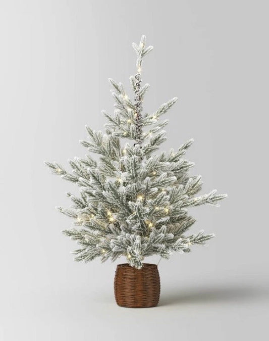 Wondershop At Target 40 Inches Potted Balsam Fir LED Pre Lit Tree Open Box