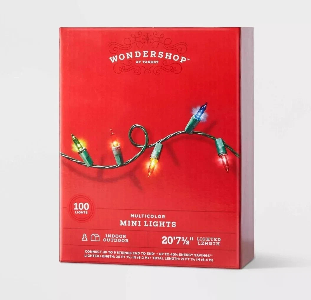 Wondershop Multicolor Mini String Lights