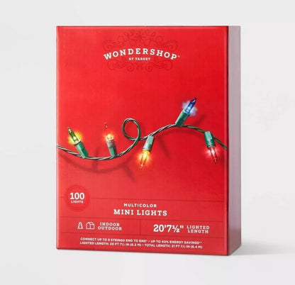 Wondershop Multicolor Mini String Lights