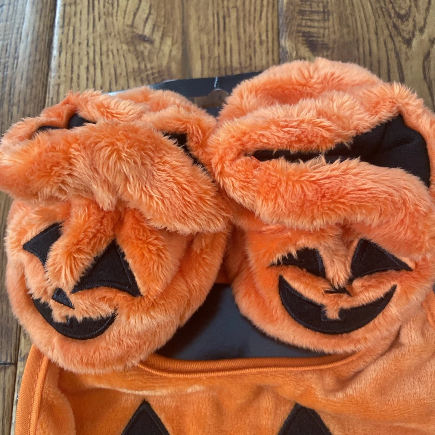 Happy Halloween Baby Bib And Bootie Set