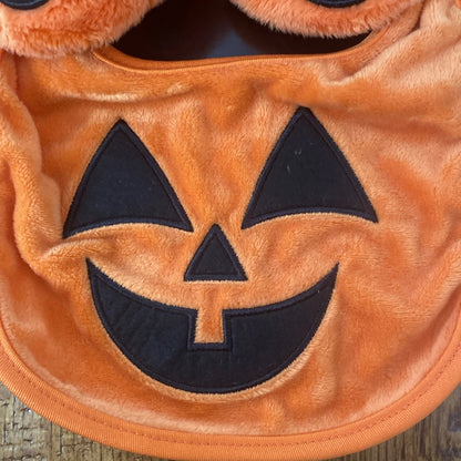 Happy Halloween Baby Bib And Bootie Set