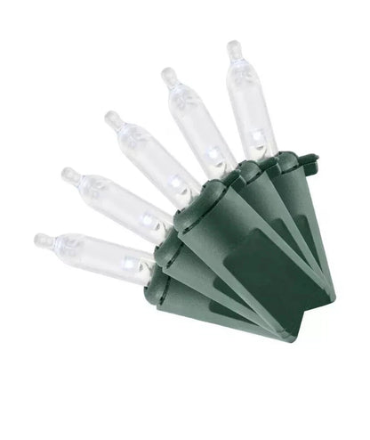 Home Accents Holiday 300 Cool White Mini LED Lights Steady Lit Open Box