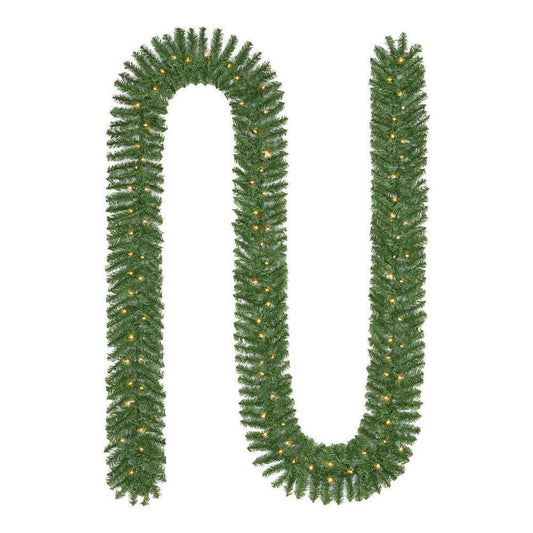 Home Accents Holiday 18 Foot Kingston Fir Pre-Lit Garland