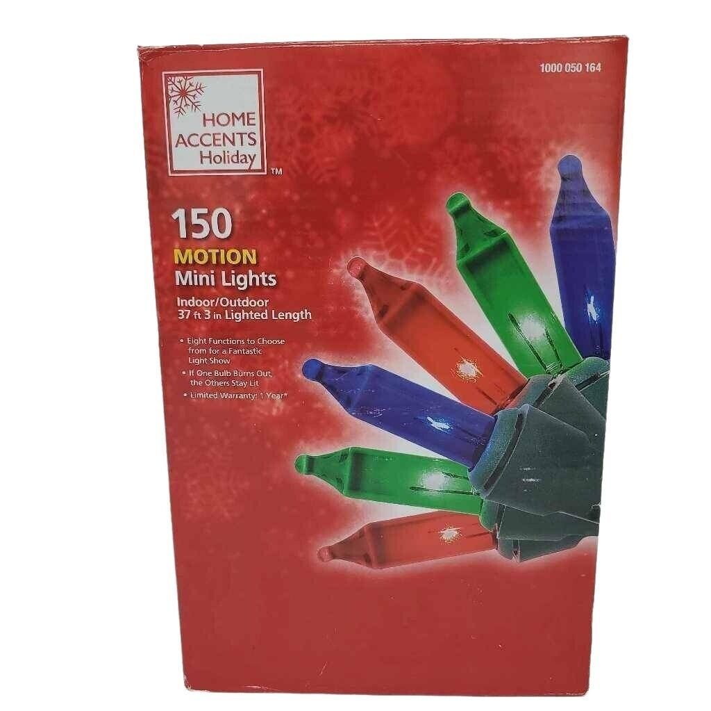 Home Accents Holiday 150 Multi-Colored Incandescent Mini Lights
