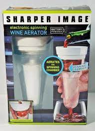 Sharper Image Electronic Spinning Wine Aerator