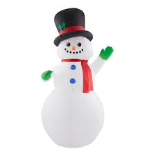 Home Accents 9 Ft Giant Sized Led Inflatable Snowman